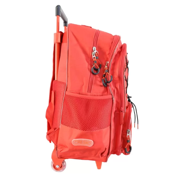 Mochila Escolar Cresko 2026 River Plate l8" con Carro Art.RI615